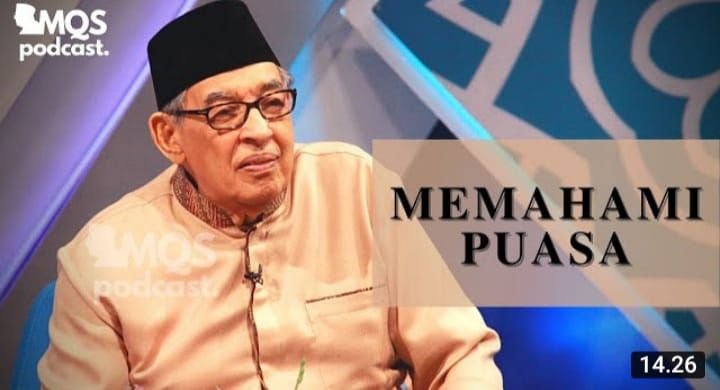 Apa Hakikat Puasa, Begini Penjelasan Profesor Quraish Shihab