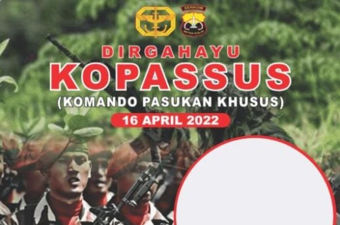 Kumpulan Link Twibbon HUT Kopassus ke-70 Tahun 2022, Cocok Dibagikan di Media Sosial dan Cara Pasangnya