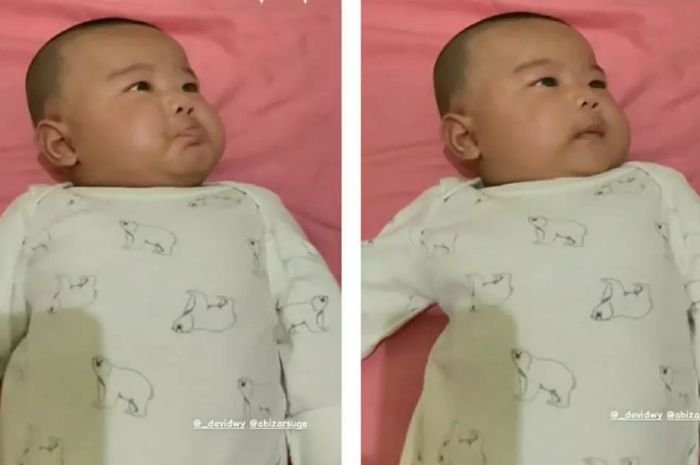 Ajaib, Bayi Usia 3 Bulan di Sumut Ini Sudah Bisa Bicara 1 Ajaib, Bayi Usia 3 Bulan di Sumut Ini Sudah Bisa Bicara