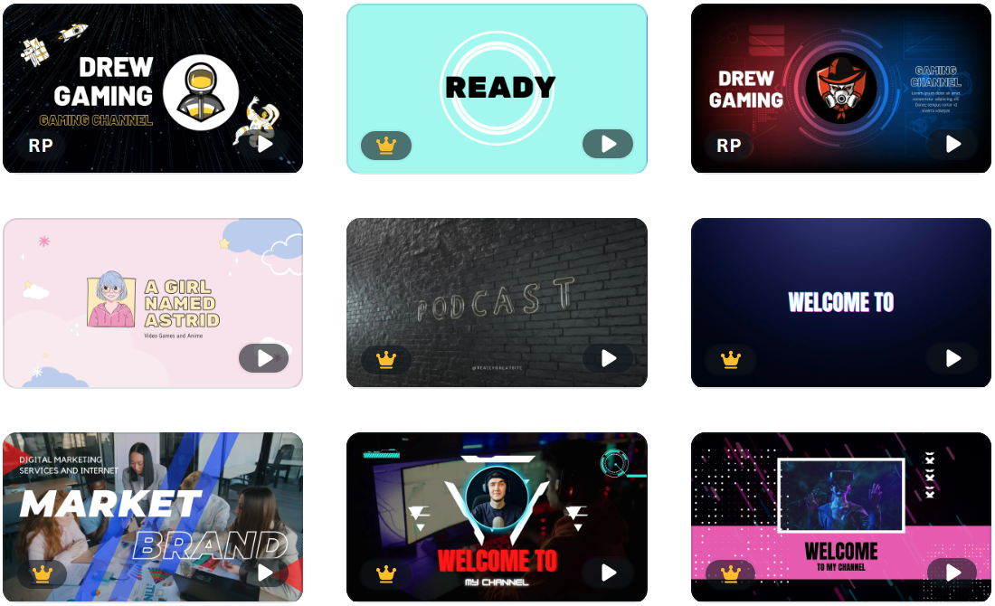 Cara Buat Intro YouTube secara Online dengan Mudah, Desain Beragam dan Keren