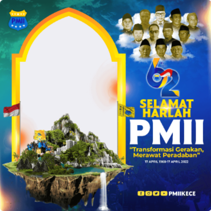 Kumpulan Ucapan Selamat Harlah Harlah PMII ke-62, 17 April 2022 Terbaru Cocok Dijadikan Caption Medsos