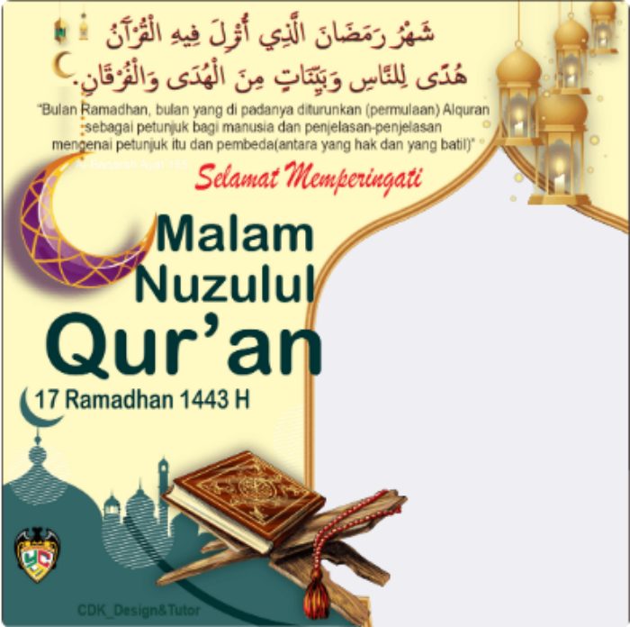 Kumpulan Link Twibbon Nuzulul Quran 2022, Desain Islami dan Terbaru, Cocok Dijadikan Profil Media Sosial 7 Kumpulan Link Twibbon Nuzulul Quran 2022, Desain Islami dan Terbaru, Cocok Dijadikan Profil Media Sosial