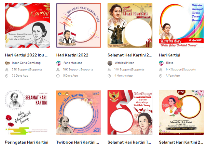 Tinggal Klik! 20 Link Twibbon Hari Kartini 2022, Terbaru, Kekinian, Terkeren, Cocok Dipasang di Medsos 8 Tinggal Klik! 20 Link Twibbon Hari Kartini 2022, Terbaru, Kekinian, Terkeren, Cocok Dipasang di Medsos