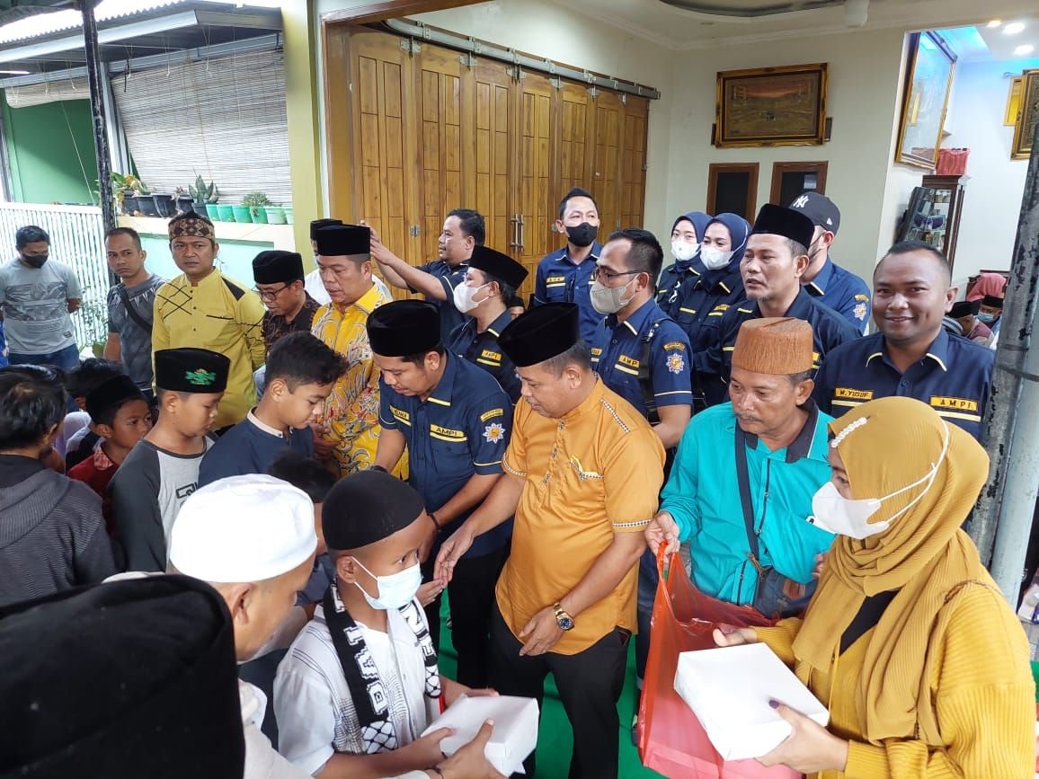 AMPI Kabupaten Serang Berbagi Kebahagiaan dengan 300 Anak Yatim
