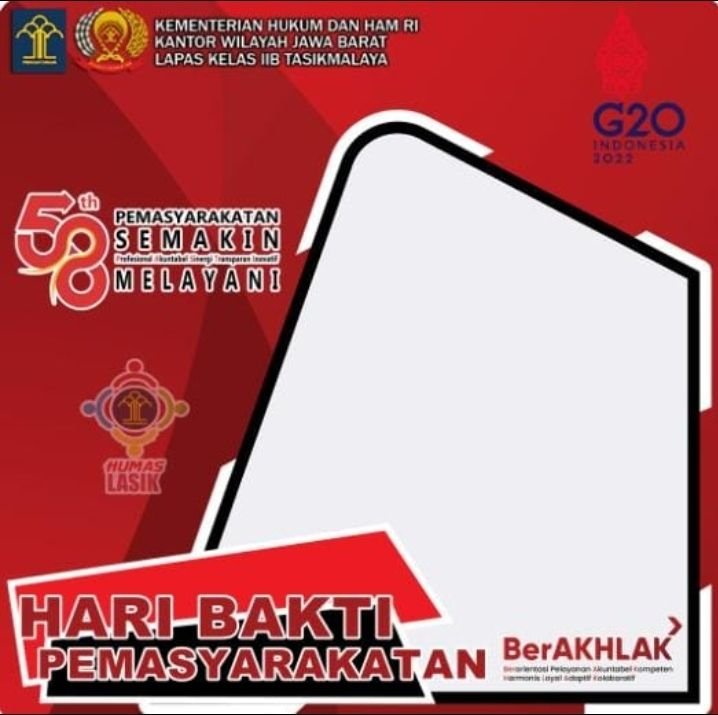 10 Link Twibbon Hari Pemasyarakatan Indonesia 58, Desain Berani dan Penuh Semangat Berbakti, Download Gratis 1 Gratis! 15 Link Twibbon Hari Bakti Pemasyarakatan 2022, Keren dan Terbaru, Cocok Dibagikan di Sosial Media
