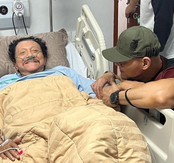 Giliran Deddy Corbuzier Jenguk Hendropriyono di RSPAD Gatot Subroto