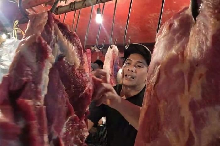 H-1 Lebaran Idul Fitri 2022, Harga Daging Kerbau dan Sapi di Pandeglang Tembus Rp170 ribu