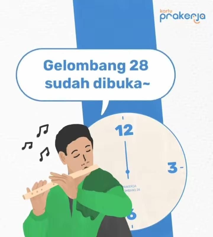 Program Prakerja Gelombang 28 Dibuka, Buruan Daftar 1 Program Prakerja Gelombang 28 Dibuka, Buruan Daftar