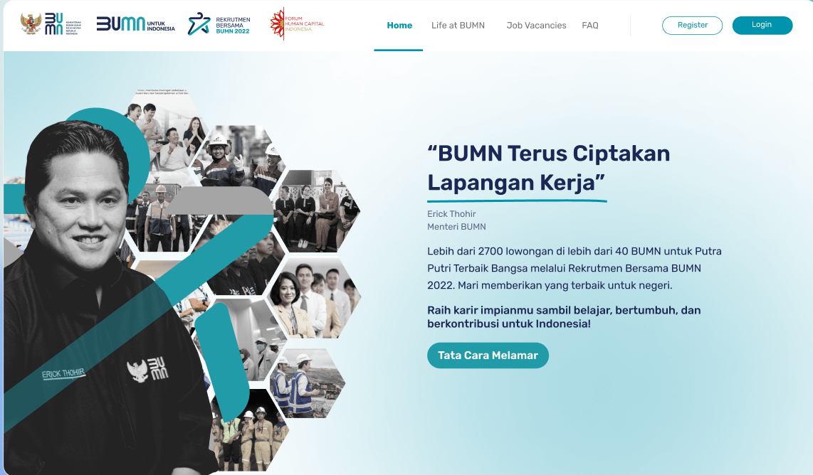 Inilah Link dan Cara Cek Hasil Seleksi Administrasi Rekrutmen Bersama BUMN 2022, Cek Namamu Disini!