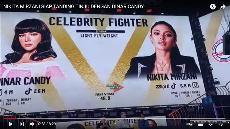 Detik-detik Dinar Candy Dorong Nikita Mirzani dengan Dada, Terjadi Saat Konferensi Pers Tiju Selebritis 1 Detik-detik Dinar Candy Dorong Nikita Mirzani dengan Dada, Terjadi Saat Konferensi Pers Tiju Selebritis