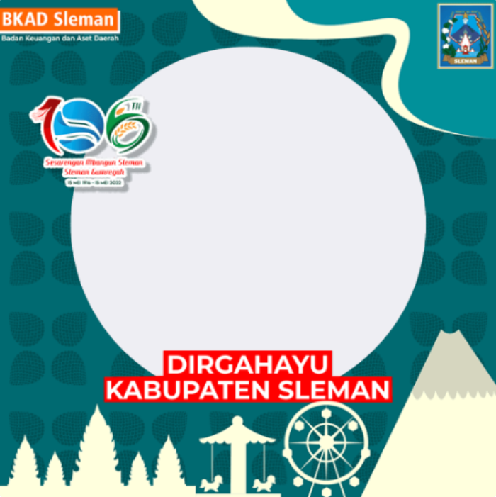 Kumpulan Link Twibbon Hari Jadi Kabupaten Sleman ke-106, Elegan dan Keren, Cocok Dipasang di Medsos