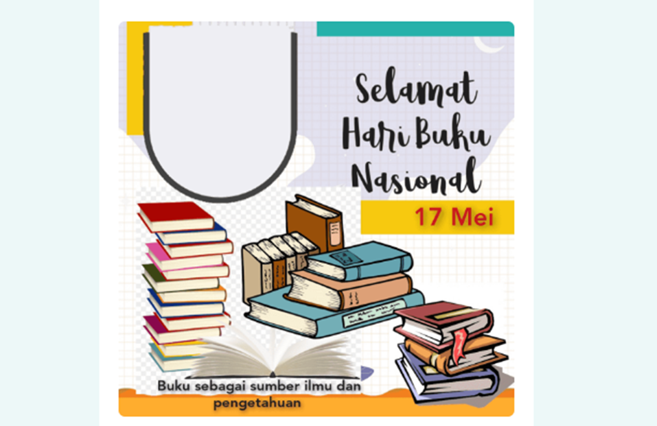 Terbaru, 15 Link Twibbon Hari Buku Nasional Download Gratis dengan Desain Kece 2 Terbaru, 15 Link Twibbon Hari Buku Nasional Download Gratis dengan Desain Kece