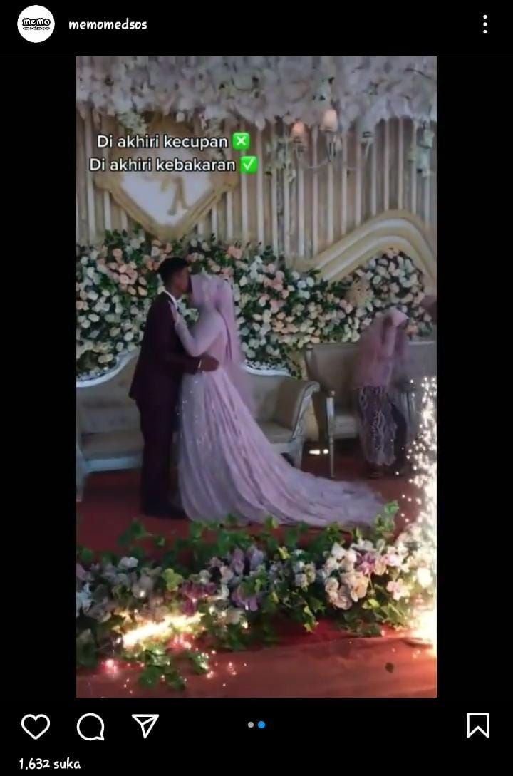 Viral Video Pesta Pernikahan Berujung Kebakaran, Warganet: Doa Mantan Ini Mah 5 Viral Video Pesta Pernikahan Berujung Kebakaran, Warganet: Doa Mantan Ini Mah