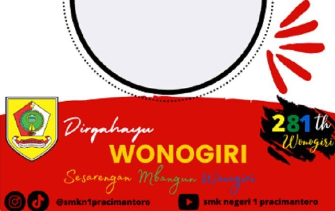 Tinggal Klik! 10 Link Twibbon Hari Jadi Kabupaten Wonogiri ke-281 Desain Kekinian, Cocok Dibagikan di Medsos 3 Tinggal Klik! 10 Link Twibbon Hari Jadi Kabupaten Wonogiri ke-281 Desain Kekinian, Cocok Dibagikan di Medsos