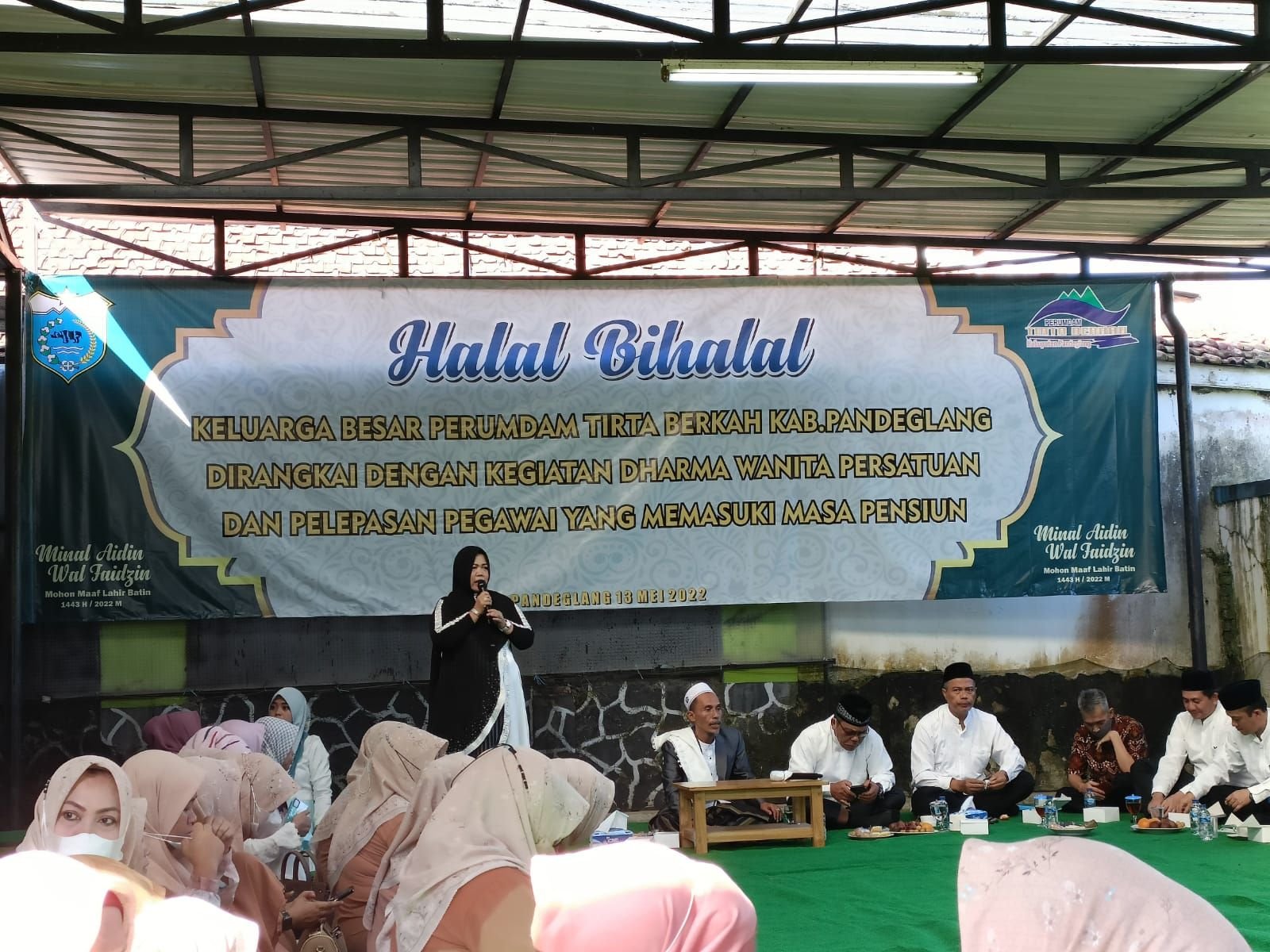 Perumdam Tirta Berkah Gelar Halal Bihalal dan Pelepasan Pegawai Purnabakti
