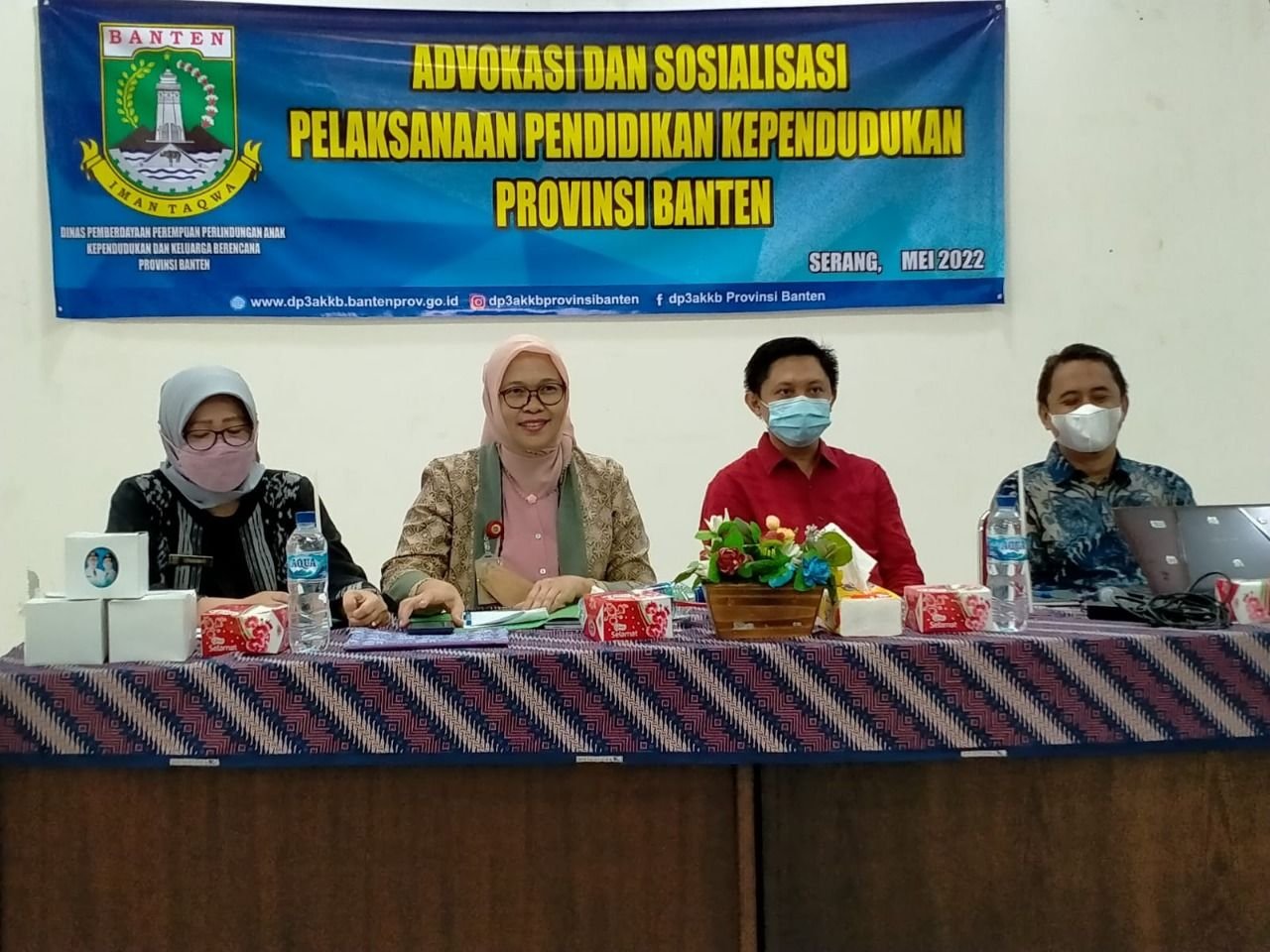 DP3AKKB Banten Sosialisasi Pendidikan Kependudukan, Jasi Isu Penting Karena.....