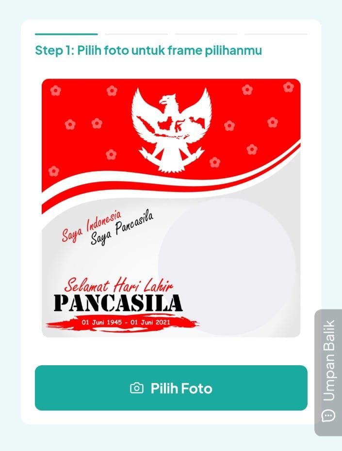 Kumpulan Link Twibbon Hari Lahir Pancasila, Kobarkan Bhineka Tunggal Ika 1 Kumpulan Link Twibbon Hari Lahir Pancasila, Kobarkan Bhineka Tunggal Ika
