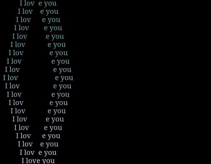 VIRAL! Link Scrolling Text I Love You Nama Pacar di Whatsapp, Begini Cara Penggunaannya 1 VIRAL! Link Scrolling Text I Love You Nama Pacar di Whatsapp, Begini Cara Penggunaannya