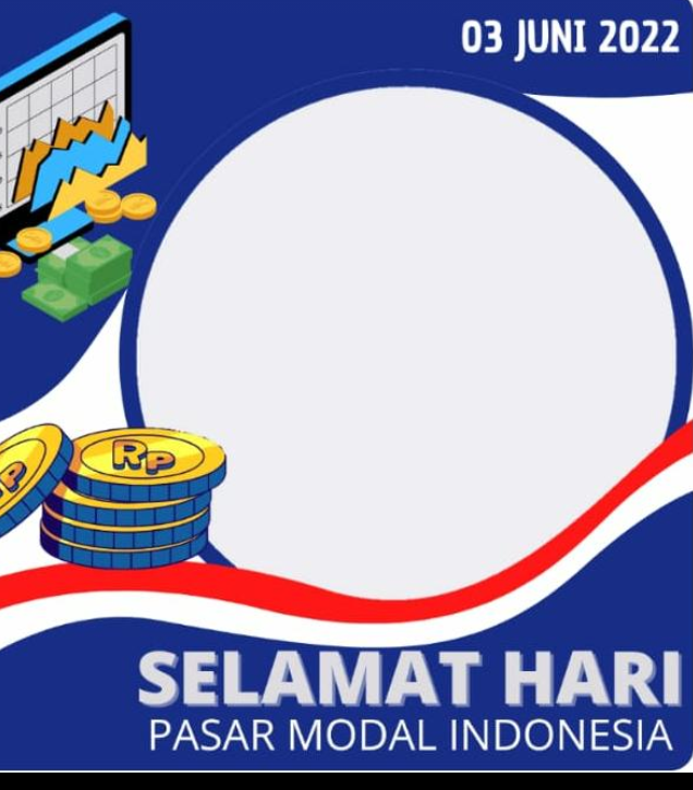 10 Link Twibbon Hari Pasar Modal Indonesia 2022, Download Gratis dengan Desain Kece