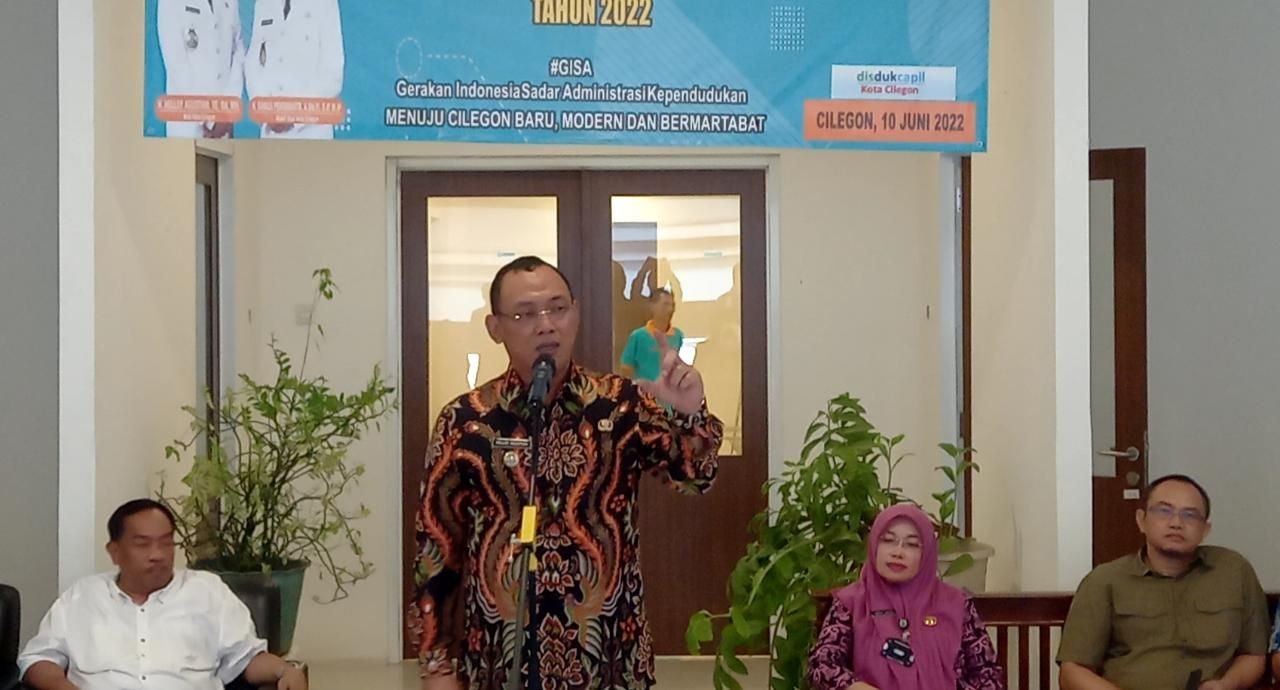 Disdukcapil Cilegon Terus Kejar Target Pencatatan Akta Kelahiran