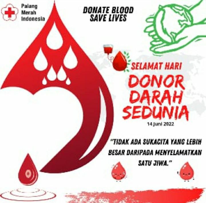 10 Link Twibbon Hari Donor Darah Sedunia 2022, Desain Milenial dan Kekinian, Jadikan Foto Profil Medsos