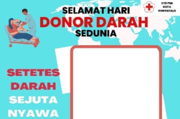 TRENDING! 15 Link Twibbon Hari Donor Darah Sedunia 2022, Desain Keren, Unggah di Media Sosial Kalian
