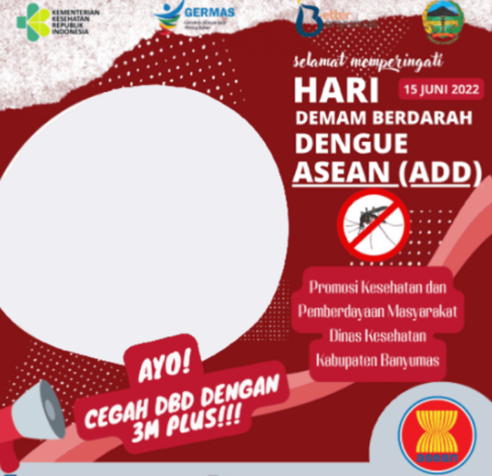 15 Link Twibbon Hari Demam Berdarah ASEAN Dengue 2022, Keren dan Kekinian, Cocok Dibagiakan di Media Sosial