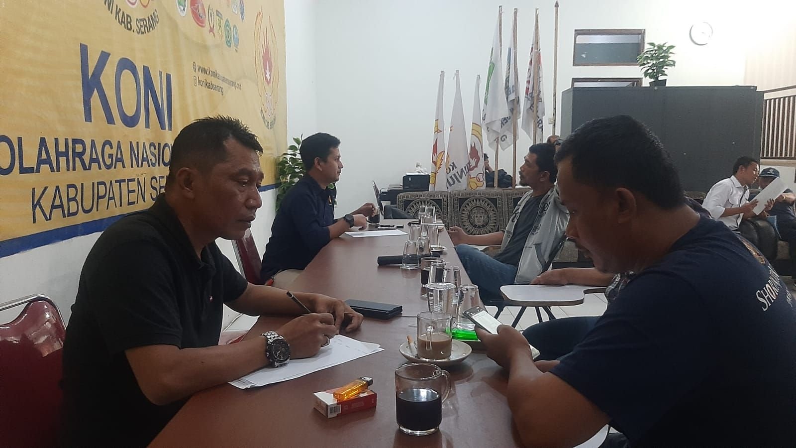Minimalisir Kendala Jelang Porprov, Pengcab Diajak Koordinasi KONI Kabupaten Serang 9 Minimalisir Kendala Jelang Porprov, Pengcab Diajak Koordinasi KONI Kabupaten Serang