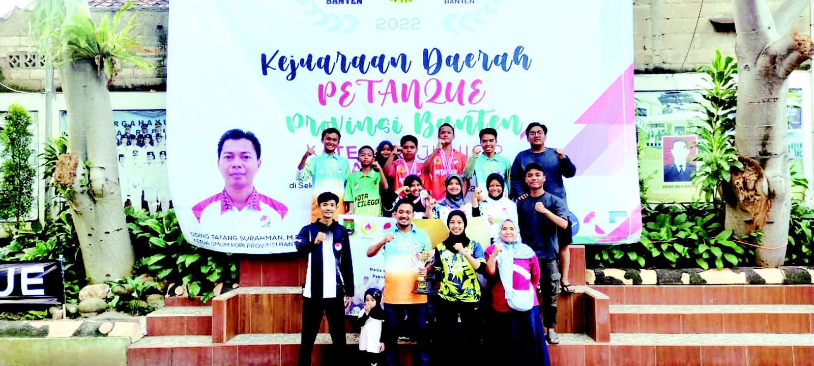 Kota Cilegon Juara Umum Kejurda Petanque Junior Banten