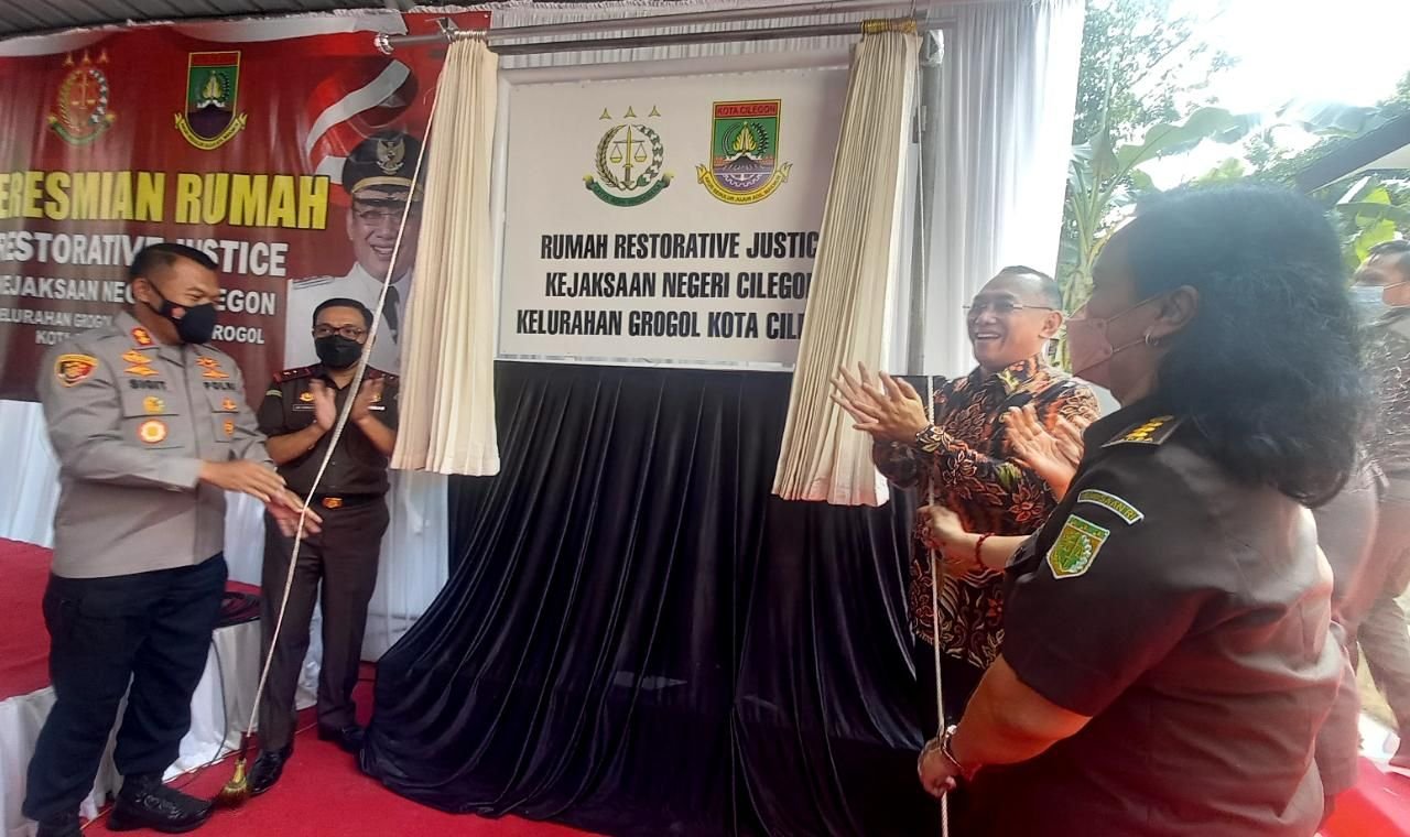 Kajati Banten Resmikan Rumah Restorative Justice di Kota Cilegon