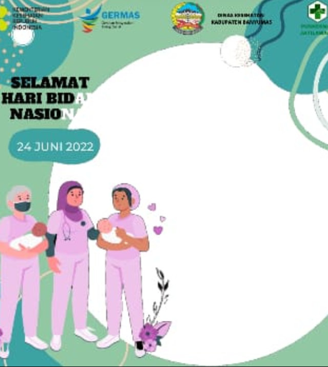 Inilah 10 Link Twibbon Hari Bidan Nasional 2022, Desain Cantik dan Manis, Jadikan Foto Profil Medsos