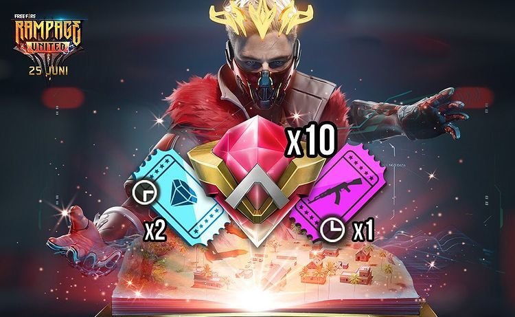 1 Menit yang Lalu, Kode Redeem FF Free Fire 25 Juni 2022, Klaim Diamond, Senjata dan Skin Gratis