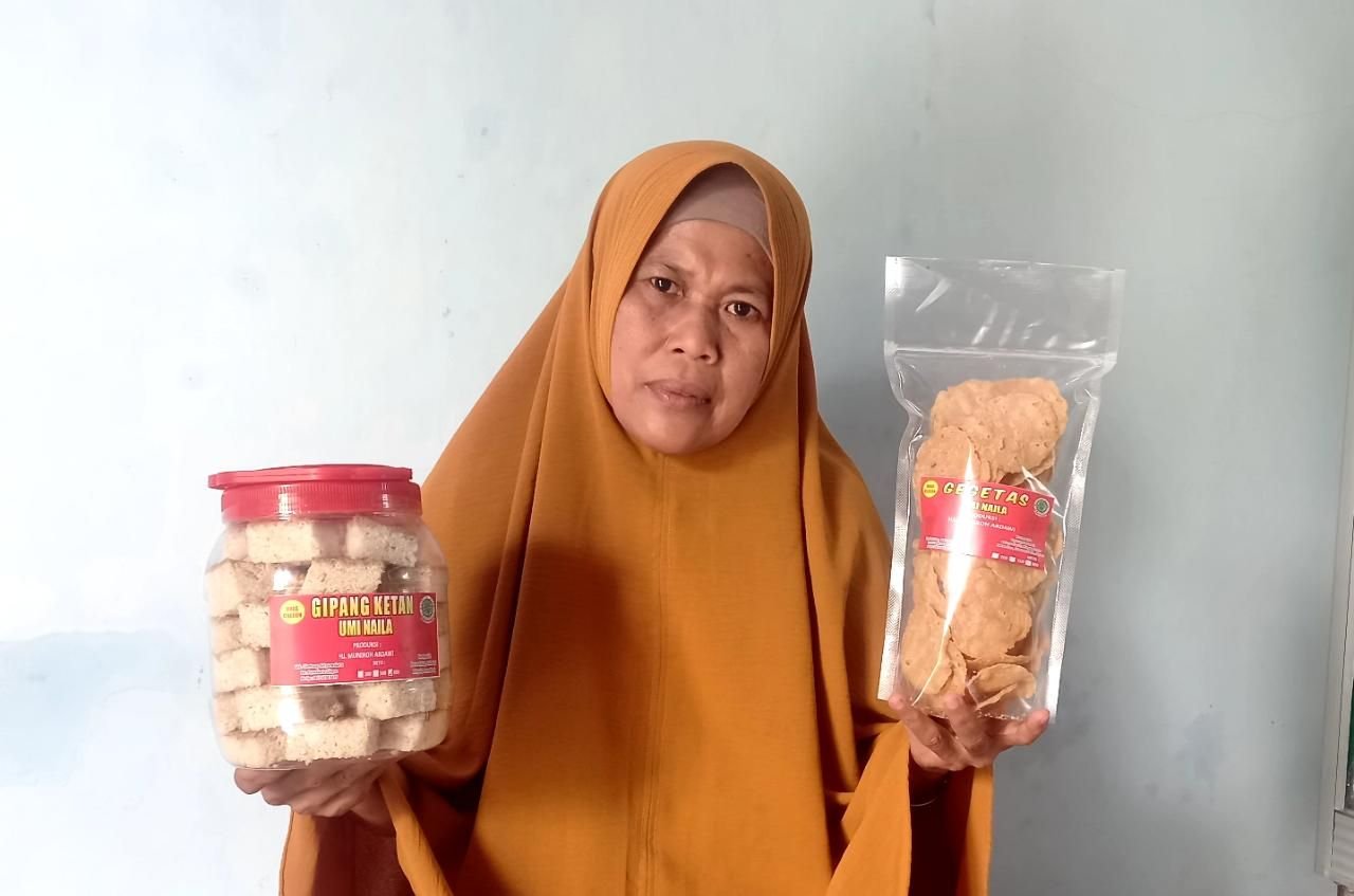 UMKM Binaan DinkopUMK Kota Cilegon Sediakan Gipang Ketan, Bolu Kuwuk, Gegetas dan Akar Kelapa 