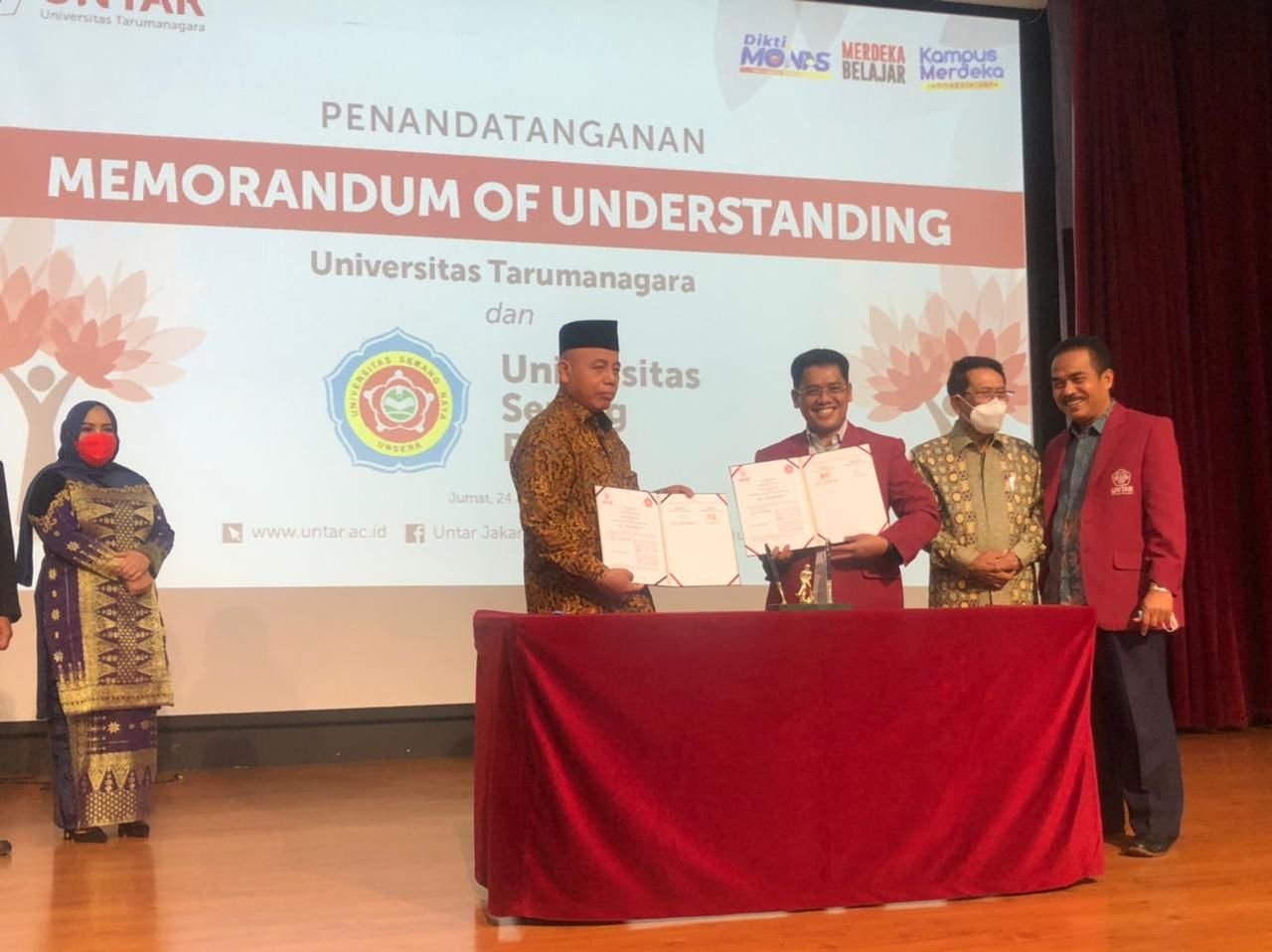 Jalankan Program MBKM, Unsera Gandeng 3 Universitas 3 Jalankan Program MBKM, Unsera Gandeng 3 Universitas