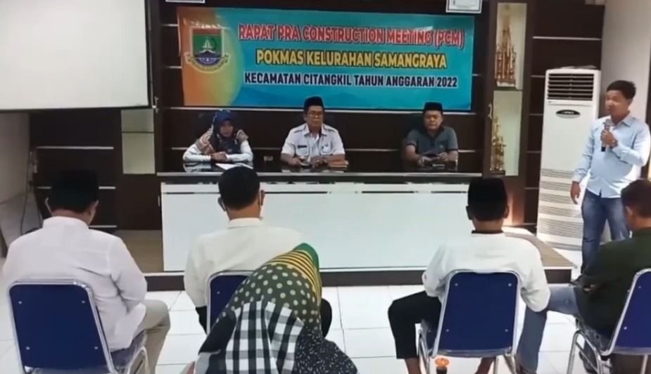 Bersiap Bangun Pagar Makam, Pokmas Samangraya Gaspol Pembangunan Salira DPWKel Termin II