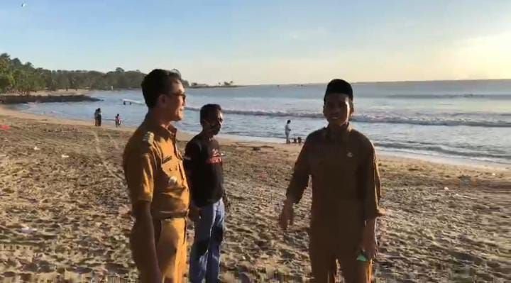 Buaya di Pantai Batu Saung Anyer, Disporapar Pastikan Aman 1 Buaya di Pantai Batu Saung Anyer, Disporapar Pastikan Aman
