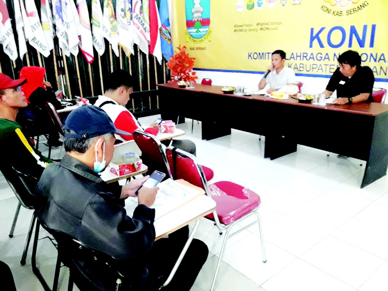 Kumpulkan Cabor di Kabupaten serang untuk Matangkan Persiapan Porprov Banten 6 Kumpulkan Cabor di Kabupaten serang untuk Matangkan Persiapan Porprov Banten