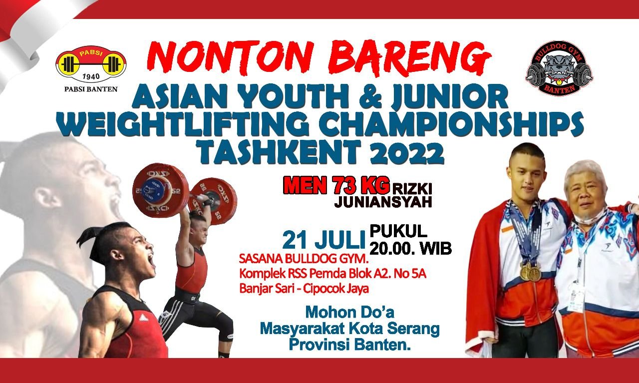 Kejuaraan Asia Angkat Besi Junior, Rizki Mohon Doa Agar Berprestasi di Uzbekistan 1 Kejuaraan Asia Angkat Besi Junior, Rizki Mohon Doa Agar Berprestasi di Uzbekistan