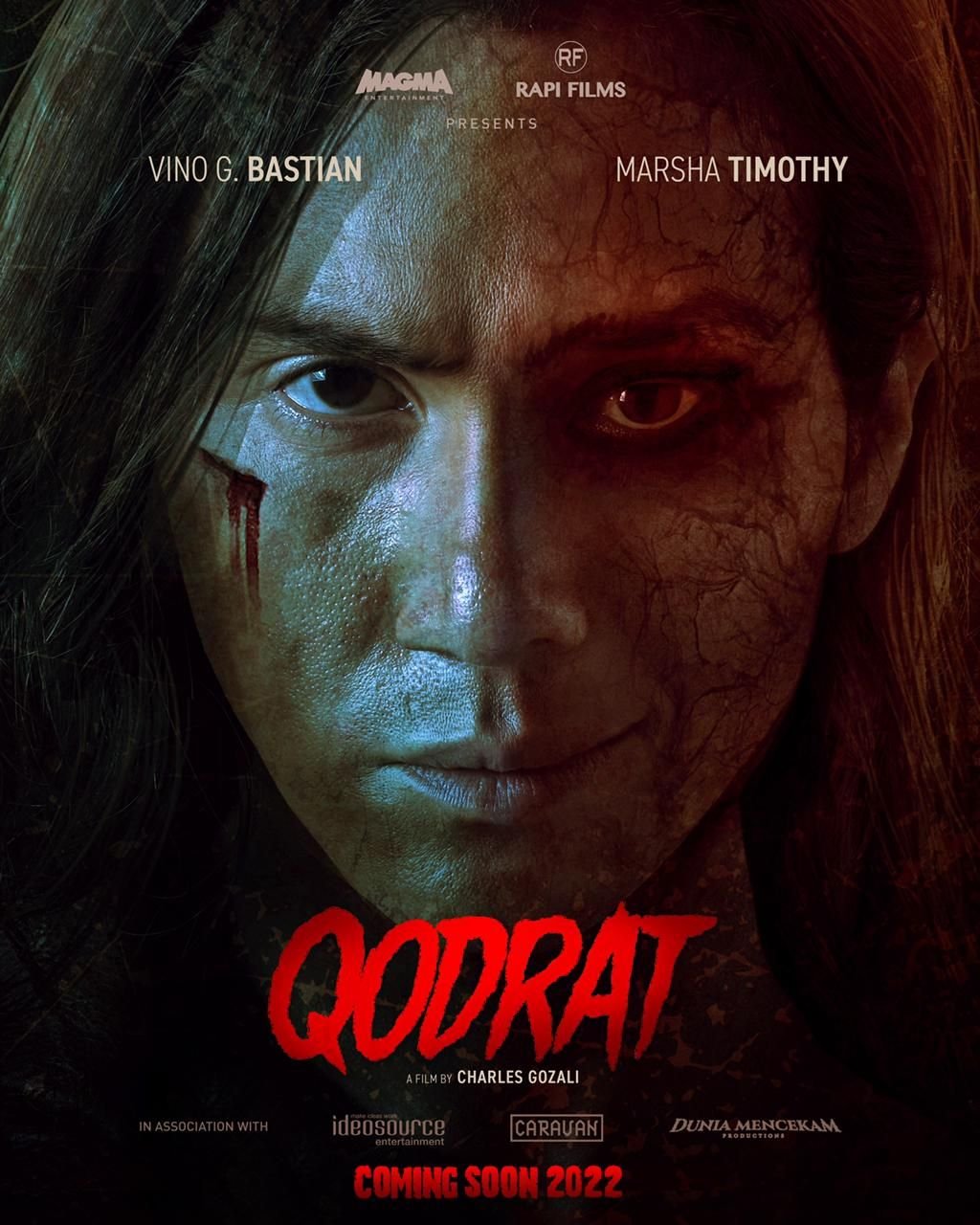 Magma Entertainment Luncurkan Teaser Poster Film Qodrat, Film Horor Pertama Vino G. Bastian