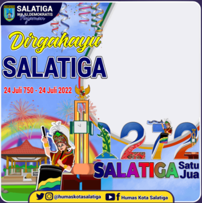 13 Link Twibbon Hari Jadi Kota Salatiga ke-1272 Tahun 2022, Desain Terbaru, Keren dan Meriah