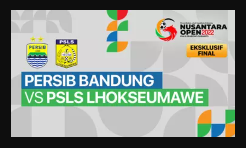 STREAMING Final Persib Bandung VS PSLS Lhokseumawe di Nusantara Open 2022, 1 Agustus 2022 2 STREAMING Final Persib Bandung VS PSLS Lhokseumawe di Nusantara Open 2022, 1 Agustus 2022