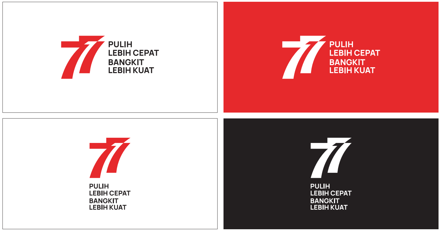GRATIS! Download Logo HUT RI Ke-77 Resmi di Sini, Lengkap dengan Buku Panduan