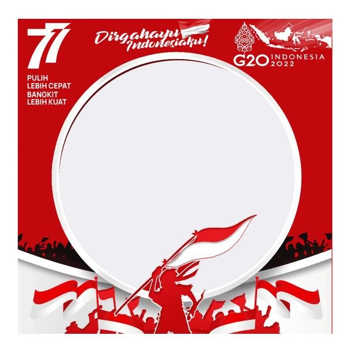 10 Link Twibbon Tema HUT Kemerdekaan RI ke-77 Gratis, Desain Menarik Kobarkan Semangat Juang