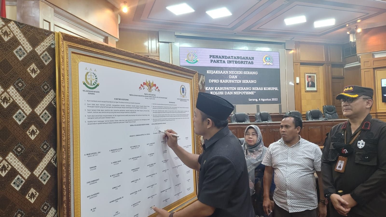 Kejari dan DPRD Kabupaten Serang Sepakat Cegah Praktek Korupsi