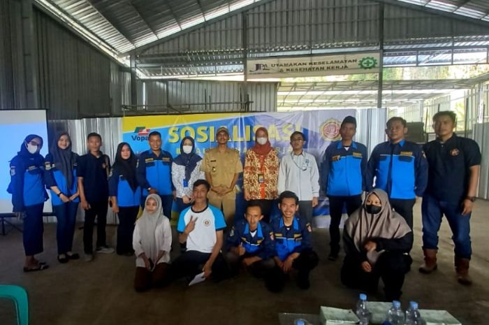 Gelar Pelatihan Pengelasan, Karang Taruna Tunas Mekar Gerem Turunkan Balai Besar hingga Perusahaan Andal