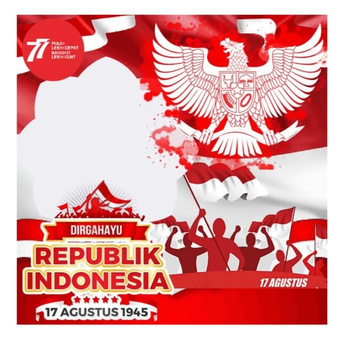 15 Link Twibbon HUT Kemerdekaan RI ke-77, Tebarkan Semangat dengan Merah Putih Lambangkan Indonesia