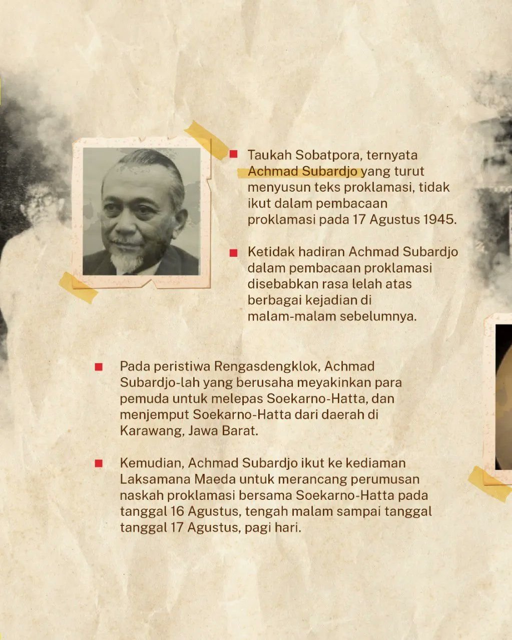 Ini Penyusun Teks Proklamasi yang Tidak Bisa Hadir Pada Saat Proklamasi Dibacakan 2 Ini Penyusun Teks Proklamasi yang Tidak Bisa Hadir Pada Saat Proklamasi Dibacakan