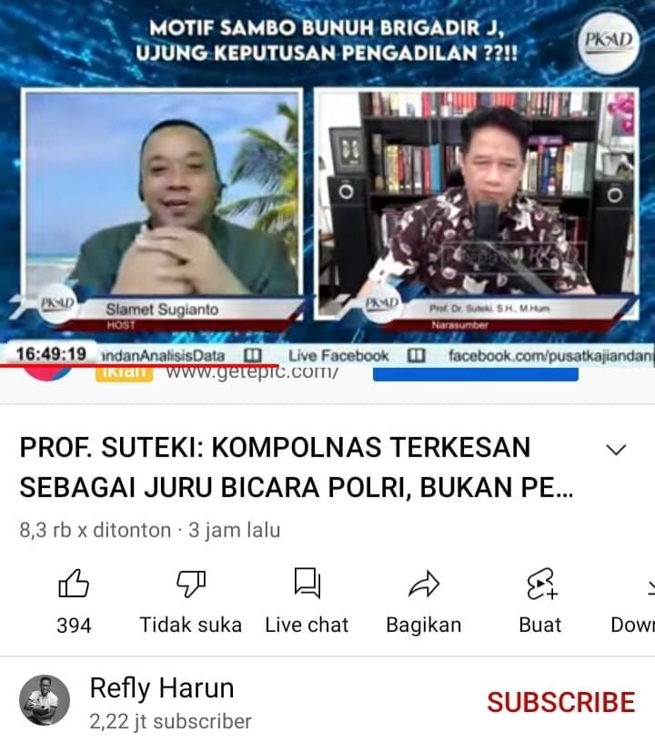 Mantan Guru Besar Undip Soroti Kinerja Kompolnas dan Sarankan Presiden Perintahkan Kapolri Benahi Bhayangkara 1 Mantan Guru Besar Undip Soroti Kinerja Kompolnas dan Sarankan Presiden Perintahkan Kapolri Benahi Bhayangkara