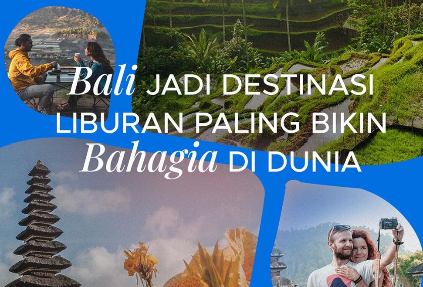 Bali Jadi Tempat Liburan Paling Bikin Bahagia Nomor 1 di Dunia, Negara Lain Lewat! 4 Bali Jadi Tempat Liburan Paling Bikin Bahagia Nomor 1 di Dunia, Negara Lain Lewat!