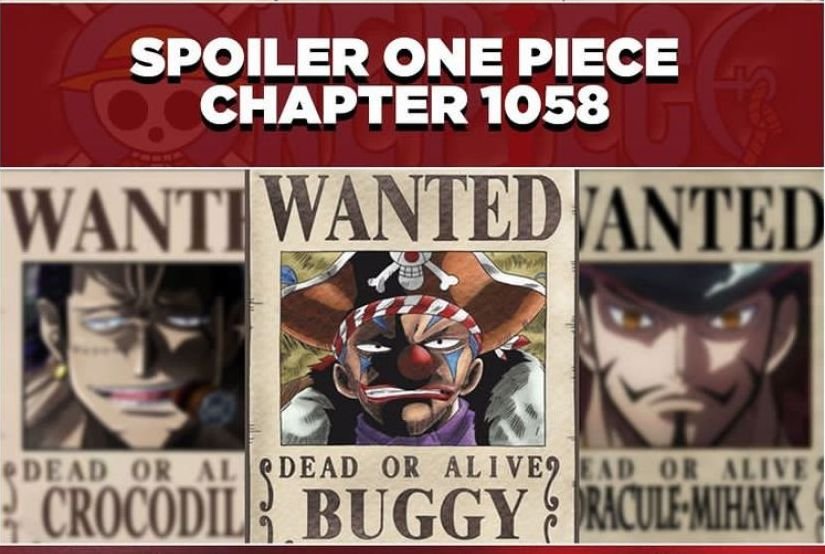 Spoiler One Piece Chapter 1058: Bounty Geng Luffy Terungkap dan Siapa Pemimpin Cross Guild?